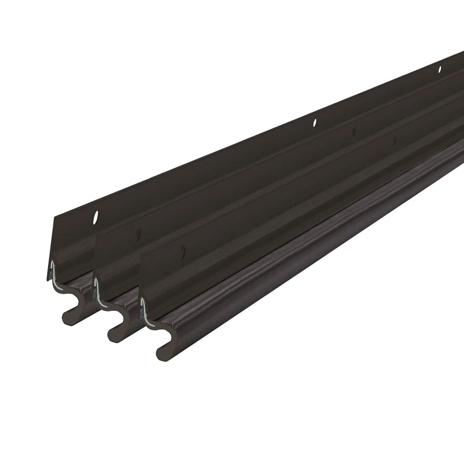 M-D Building Products Bronze Aluminum and Vinyl-coated Foam Heavy-Duty Sides Door Seal Kit