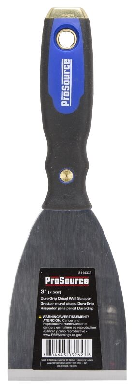 ProSource Dura-Grip Chisel Wall Scraper, 3-In