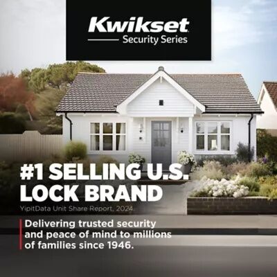 Kwikset Tylo Hall/Closet Satin Chrome Door Knob