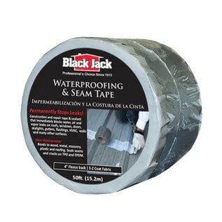 Black Jack Waterproofing & Seam Tap, 4-In X 50-Ft