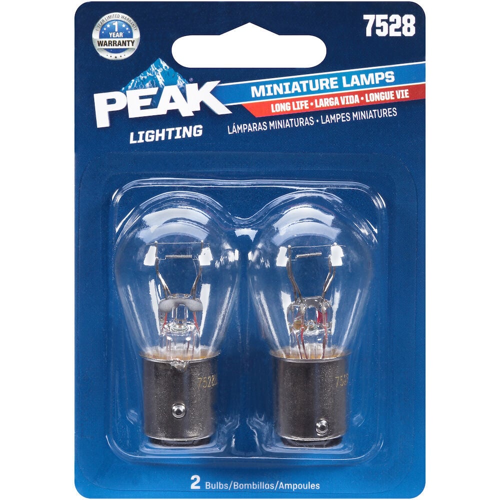 Peak Long Life Automotive Miniature Lamps, 7528