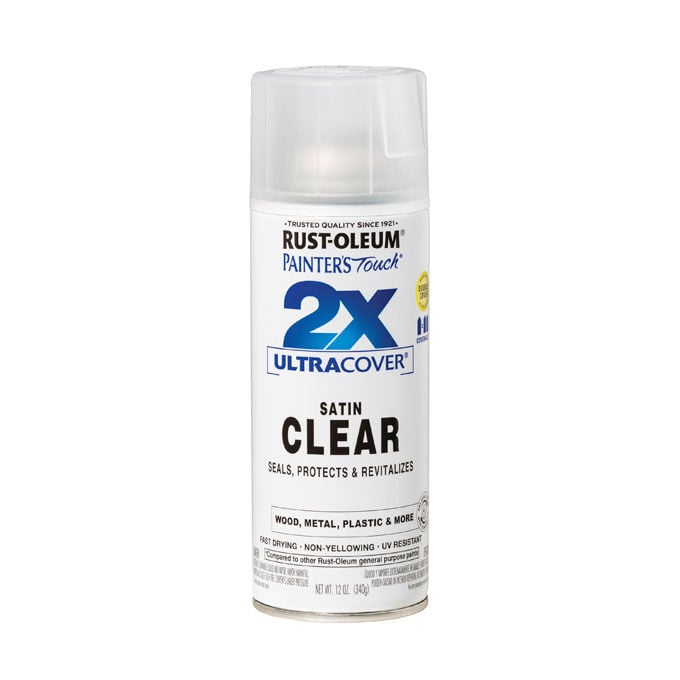 Rust-Oleum Painter's Touch 2X Ultra Cover Satin Spray, 12-Oz