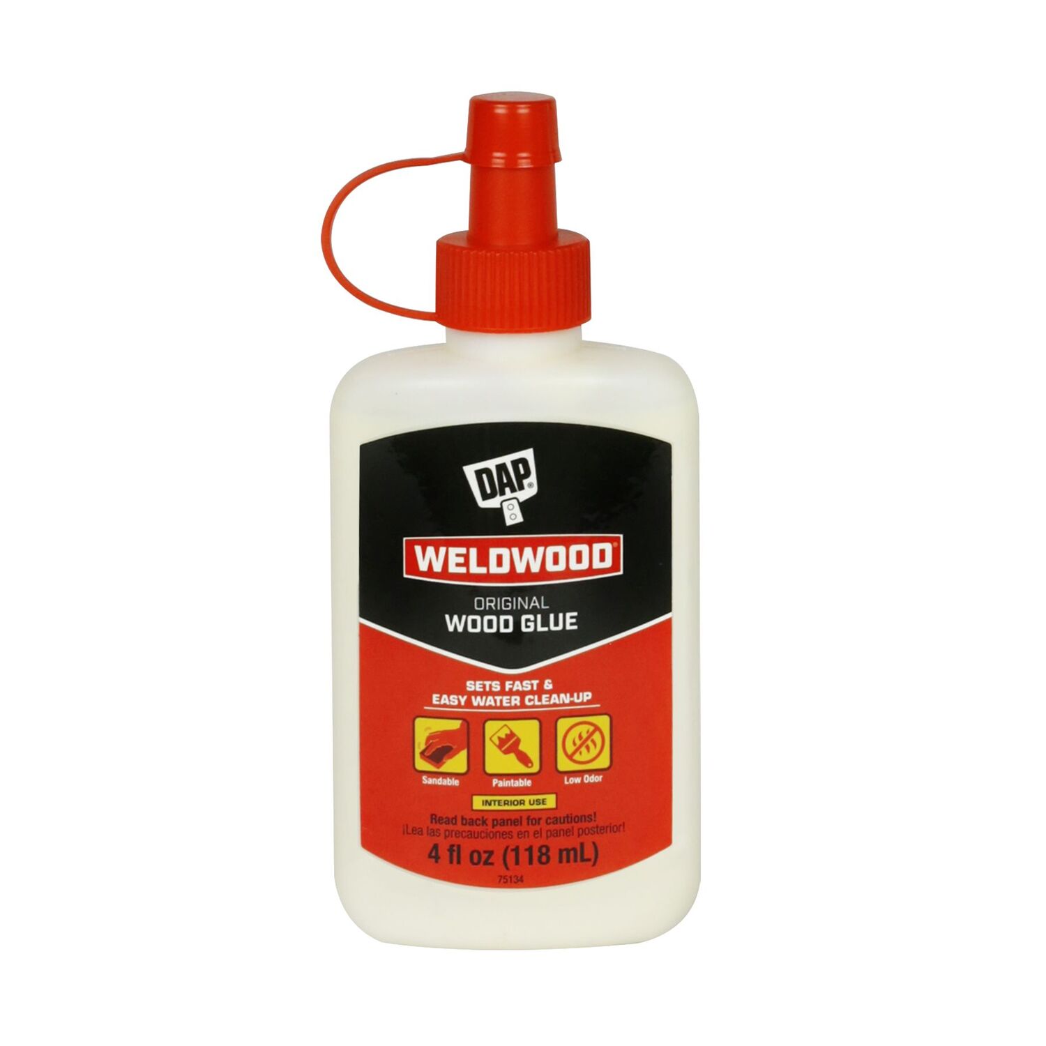 DAP Weldwood Original Yellow Wood Glue, 4-Oz