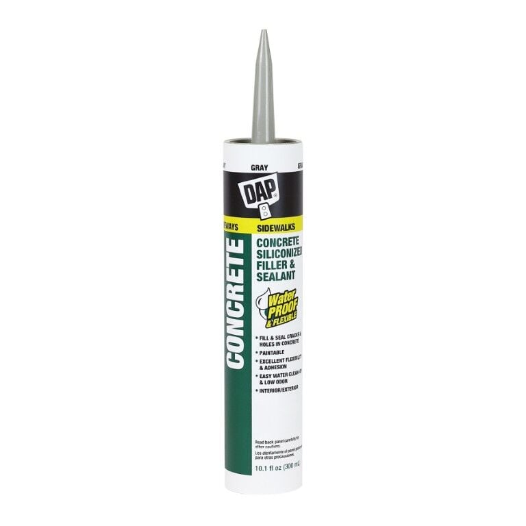 DAP Gray Concrete Waterproof Filler And Sealant, 10.1-Oz