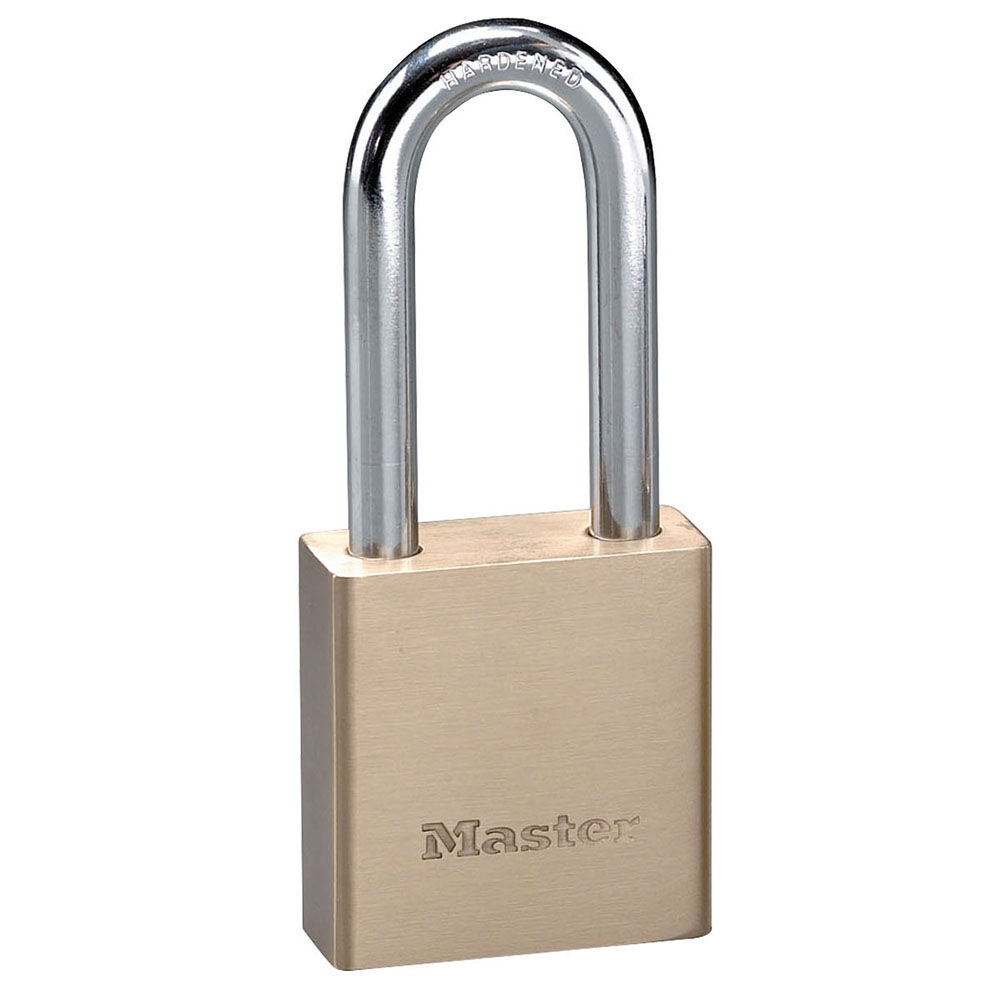 Master Lock Solid Brass Body Padlock, 2-In