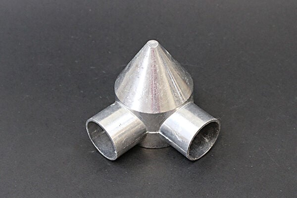 Stephens Pipe Steel Fence Bullet Cap 2-Way, 2 1/2-In