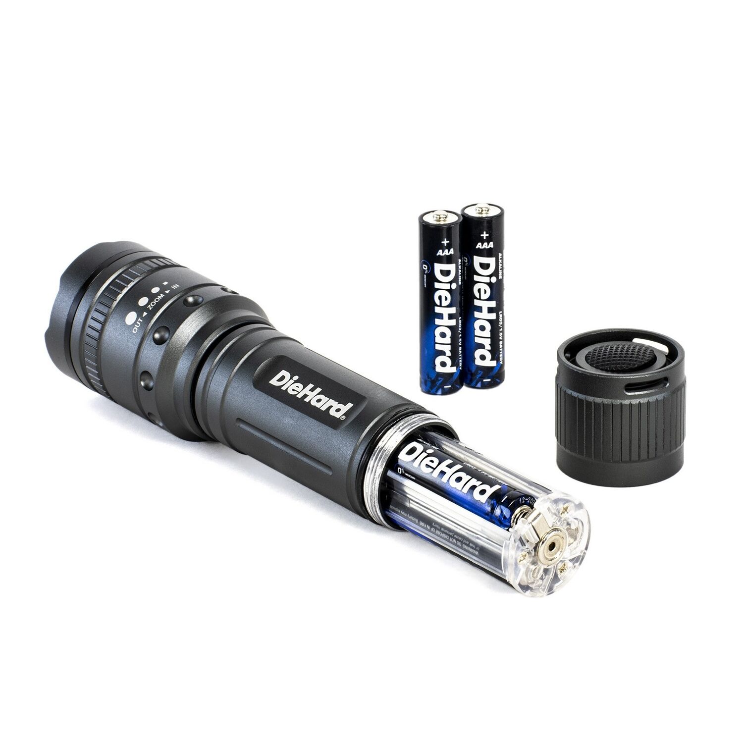 DieHard Twist Focus 600 Lumen LED Flashlight