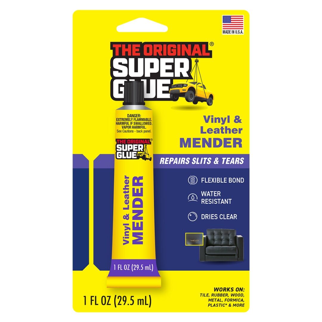 The Original Super Glue Vinyl And Leather Mender, 1-Oz