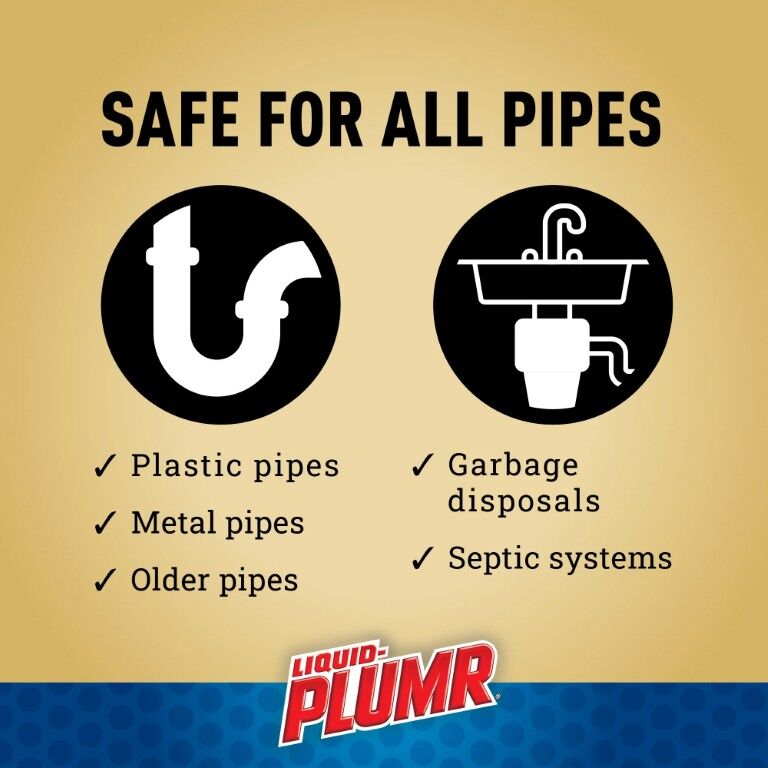 Liquid-Plumr Pro-Strength Clog Destroyer Gel, 80-Oz