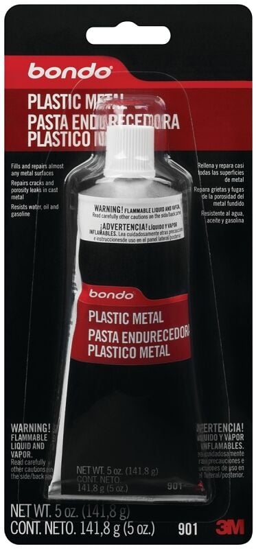 Bondo Plastic Metal Auto Body Filler, 5-Oz