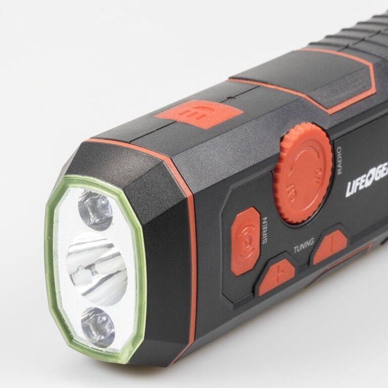 Dorcy Life+Gear 100 Lumen Stormproof Crank Radio Light