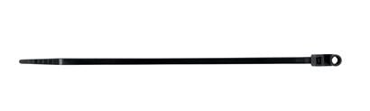 Gardner Bender Black Cable Tie Mounting, 8-In, 50-Lb