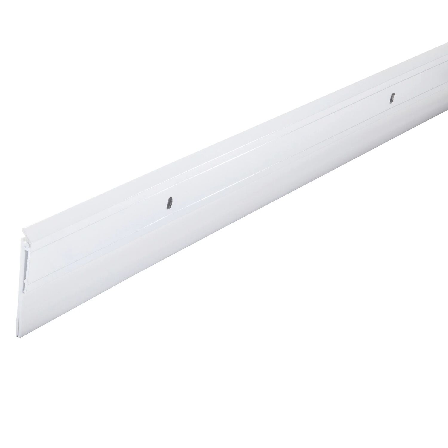 M-D Building Products White Aluminum And Vinyl Heavy-Duty Screw-On Door Sweep, 36-In