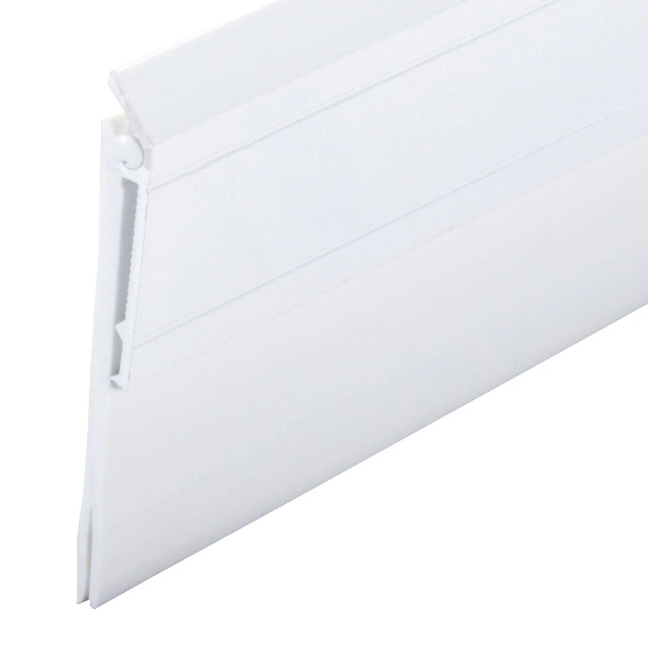 M-D Building Products White Aluminum And Vinyl Heavy-Duty Screw-On Door Sweep, 36-In
