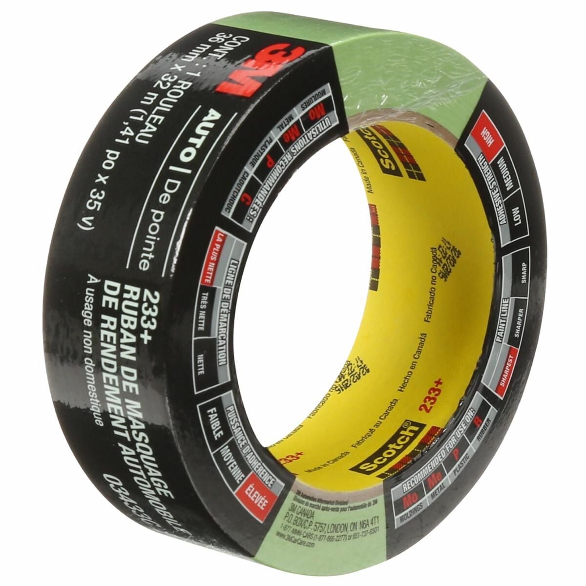 3M Auto Care Performance Making Tape, 18-mm X 32-M