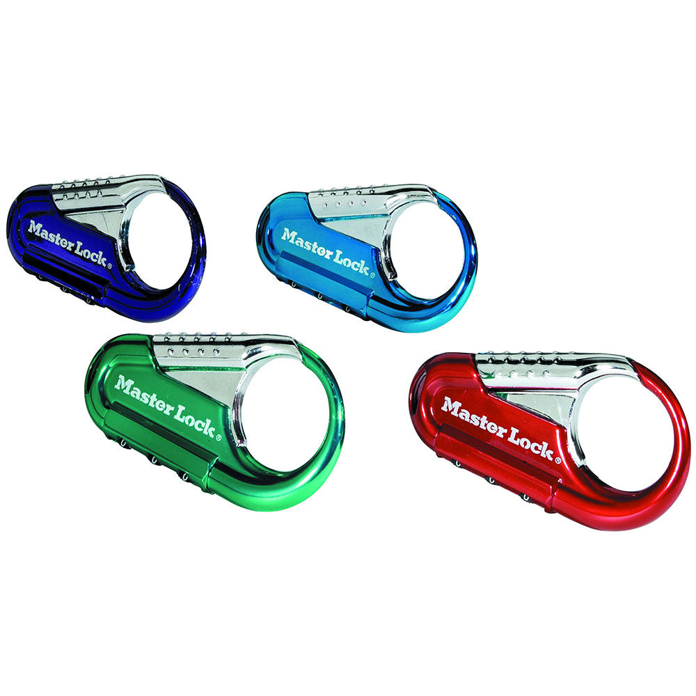 Master Lock Set Your Own Combination Backpack Lock Assorted Colors
