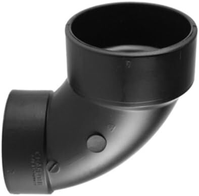 Mueller Industries Black 90° Elbow Hub X Hub, 2-In