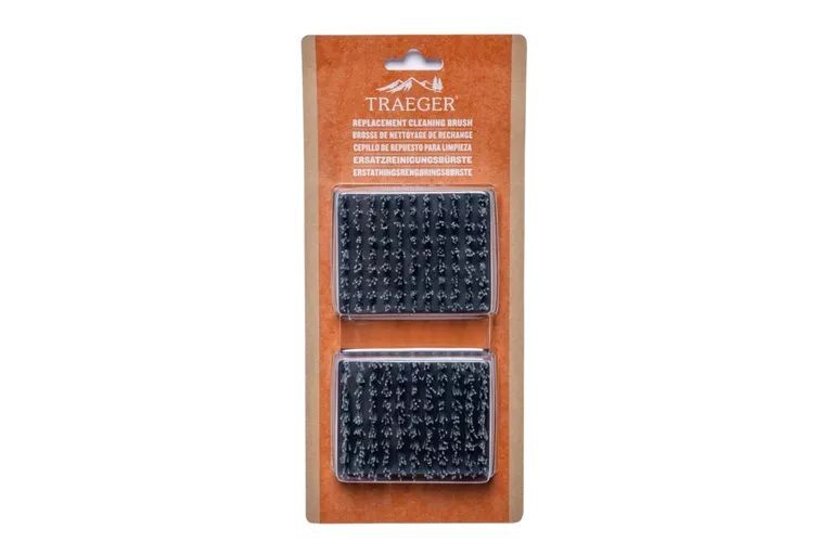 Traeger Replacement BBQ Cleaning Brush Head, 2-Pk
