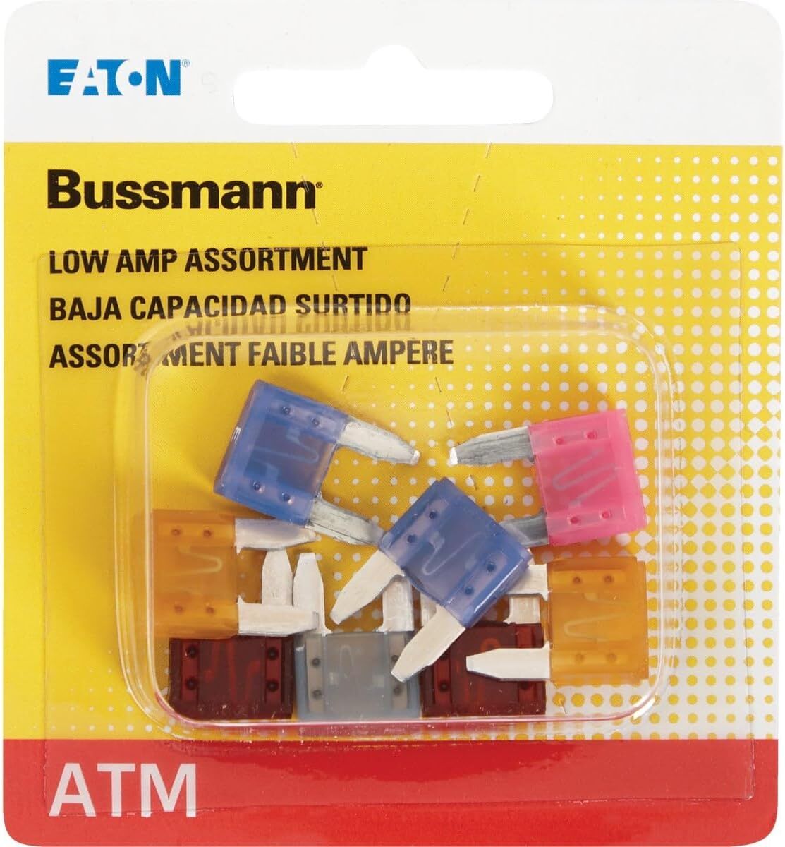 Bussmann BP/ATM-AL8-RP Low Amp Fuse Assortment, 8-Pk