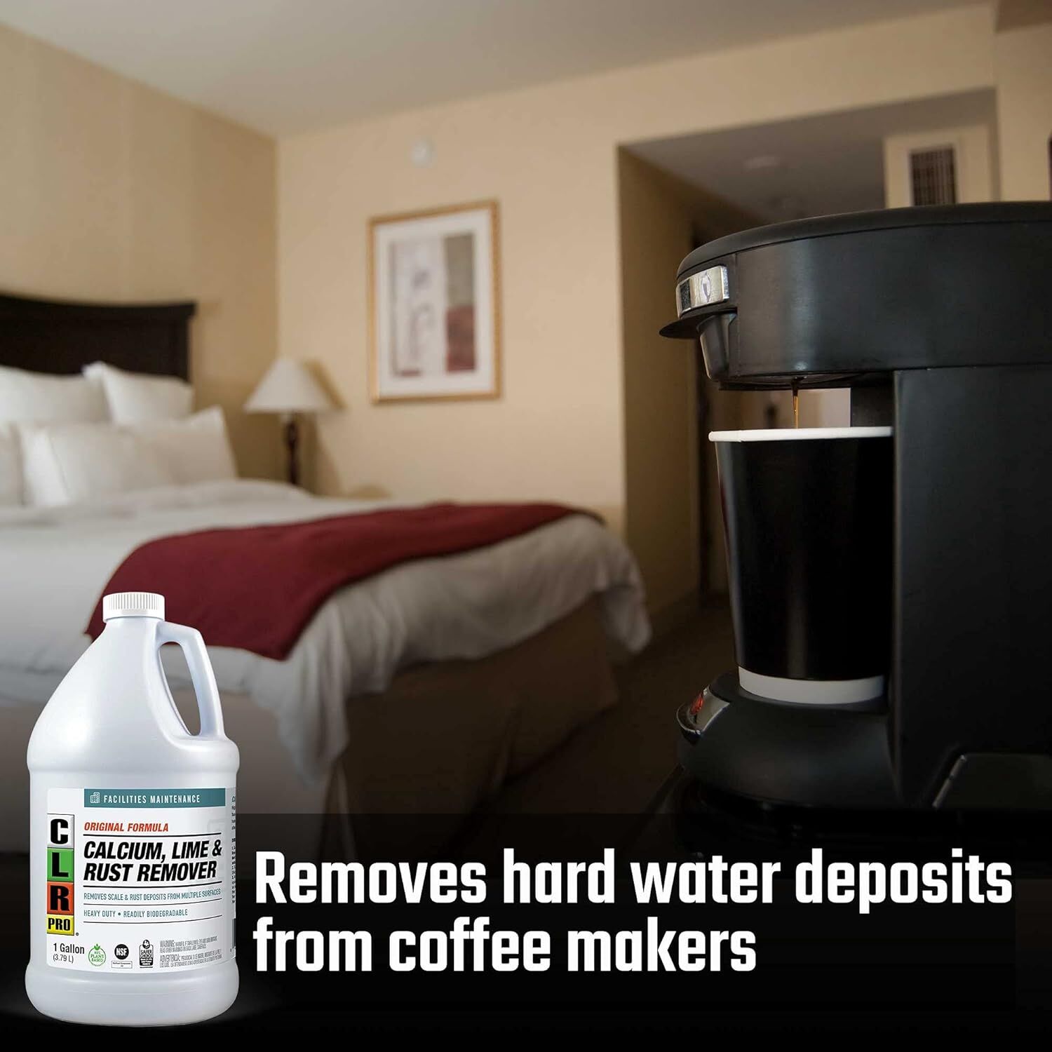 CLR PRO Calcium, Lime And & Remover, 1-Gal