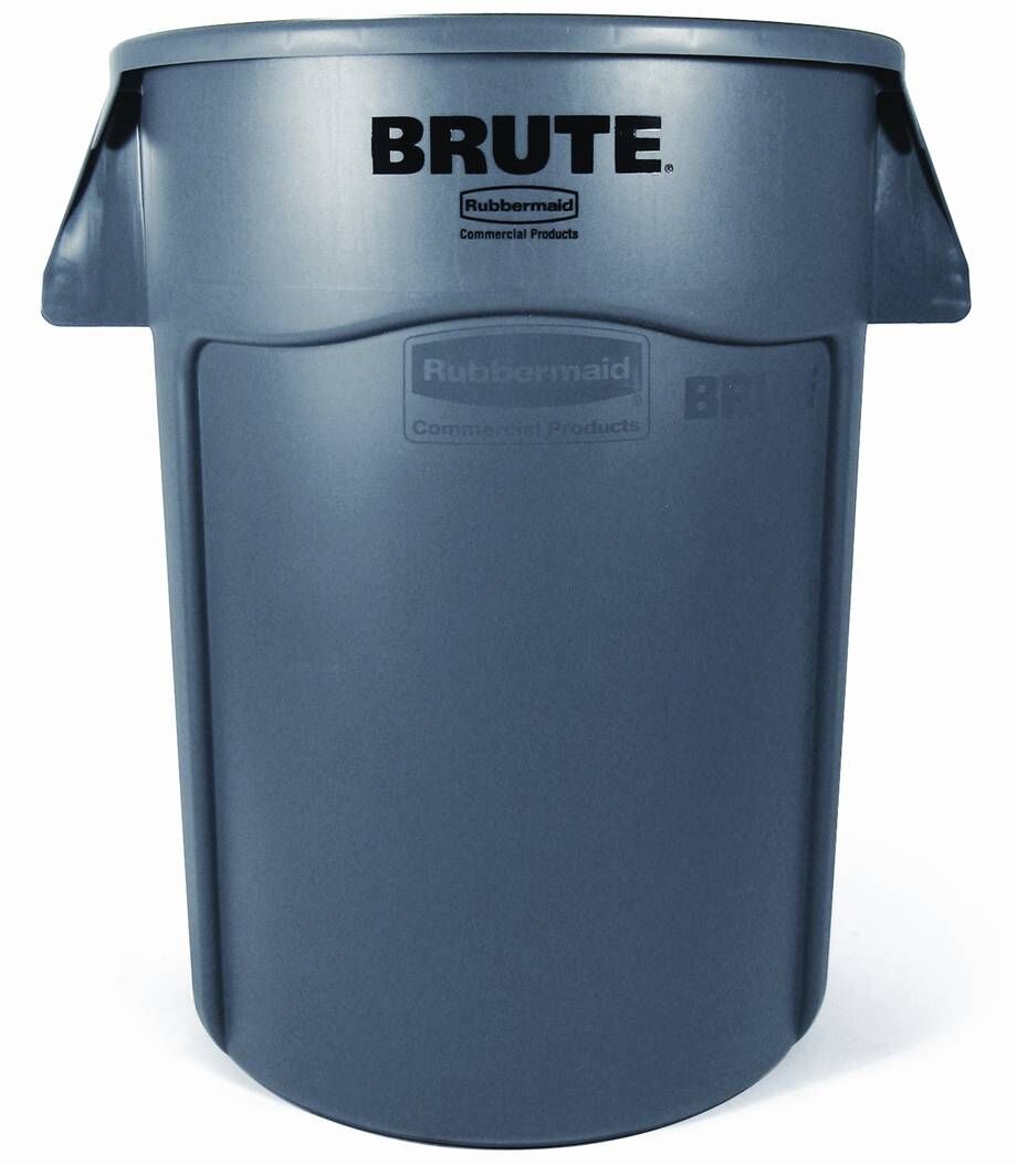 Rubbermaid Brute Utility Waste Container, 44-Gal