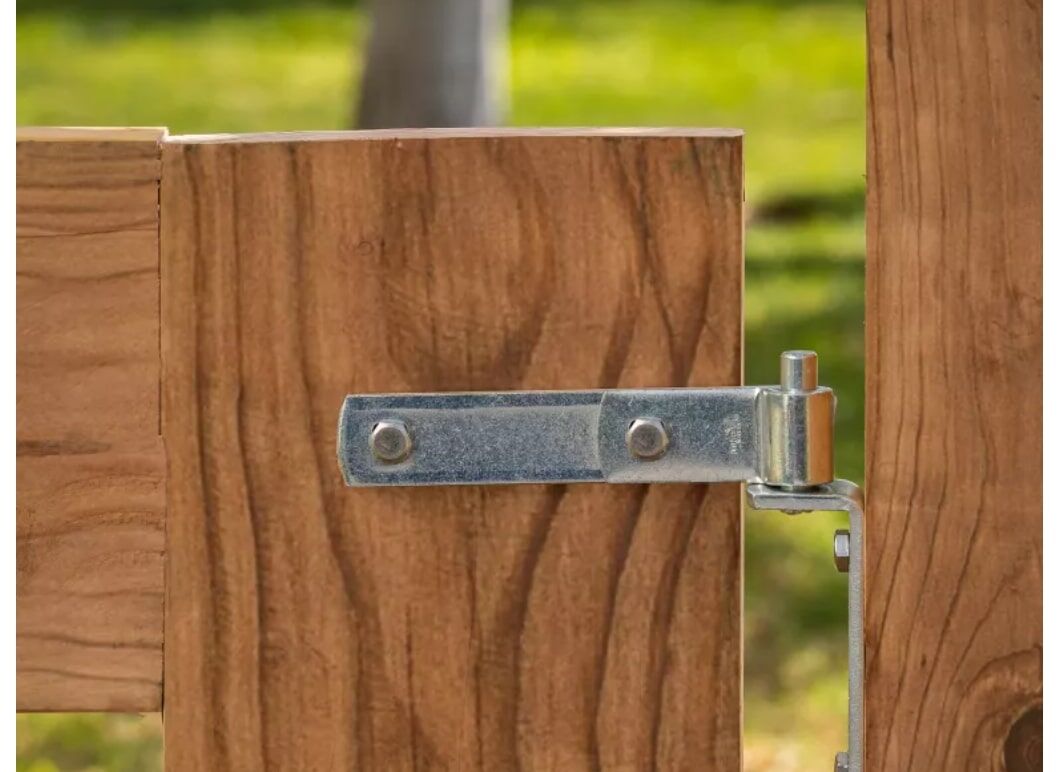 National Hardware Zinc Hinge Strap, 6-In