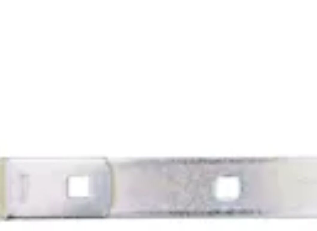 National Hardware Zinc Plated Hinge Strap, 8-In