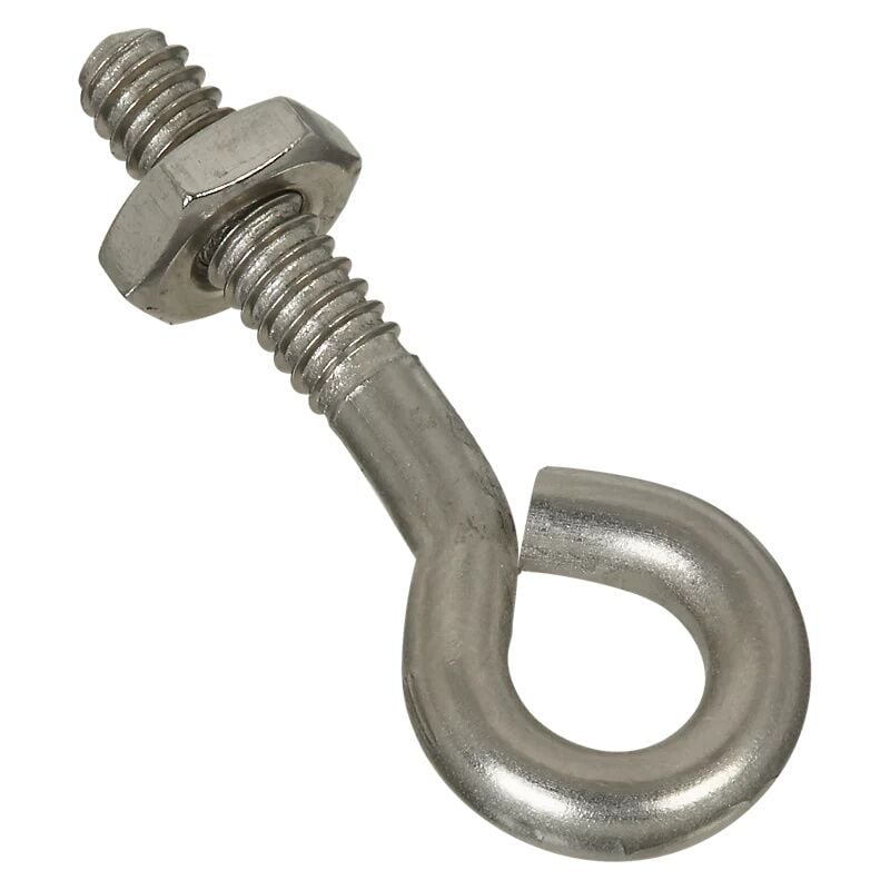 National Hardware Stainless Steel Eye Bolt, 3/16-In X 1-1/2 In