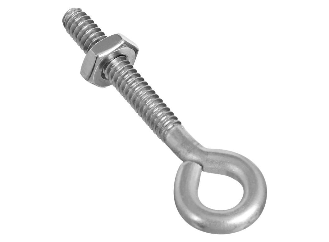 National Hardware Stainless Steel Eye Bolt, 3/16-In x 2-In