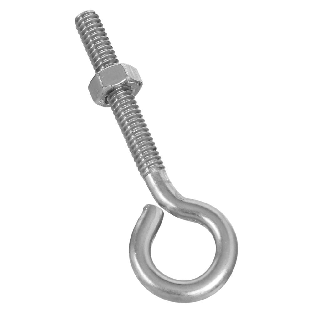 National Hardware Stainless Steel Eye Bolt, 1/4-In x 3-In
