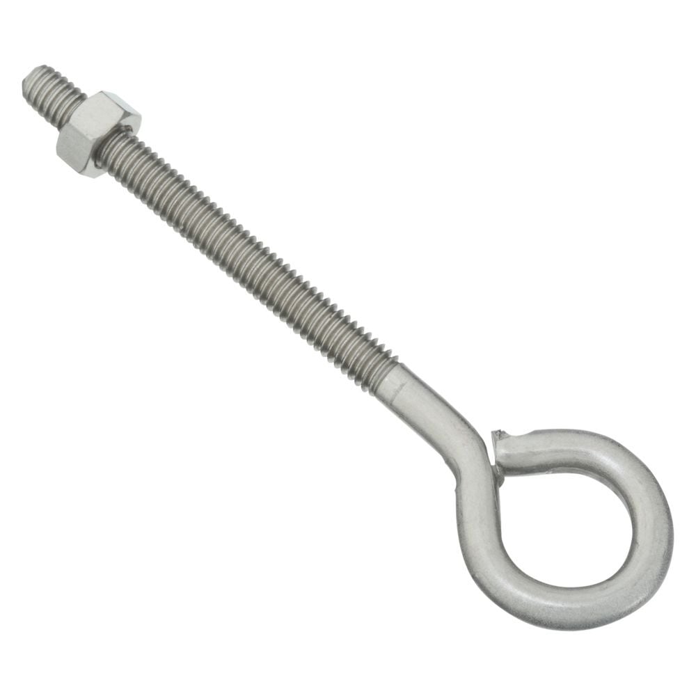 National Hardware Stainless Steel Eye Bolt, 5/16-In x 5-In