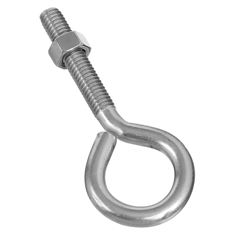 National Hardware Stainless Steel Eye Bolt, 3/8-In X 4-In