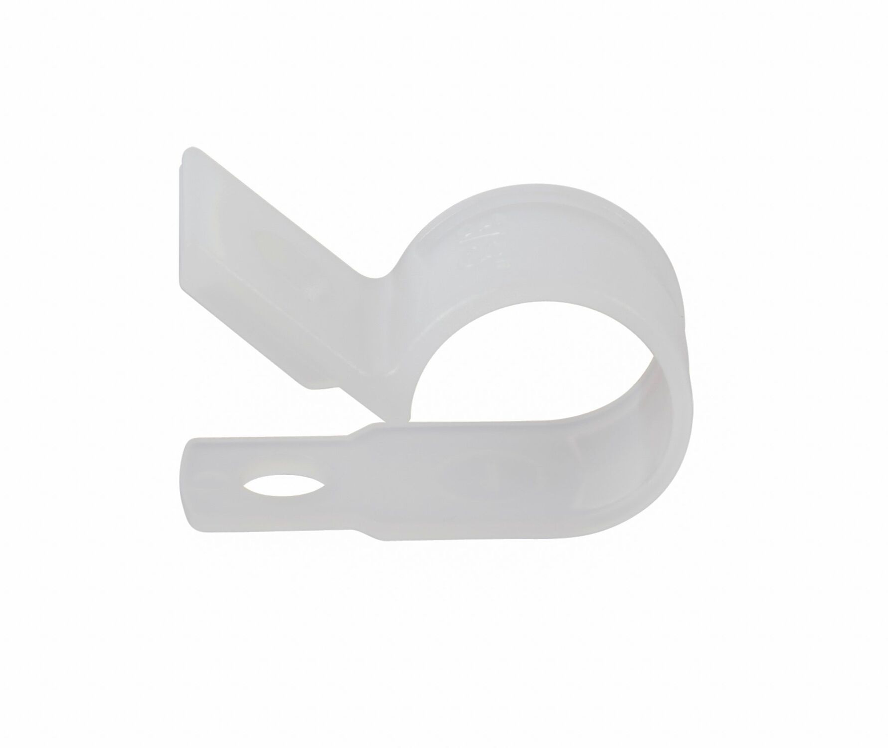 Gardner Bender Natural Plastic Cable Clamp, 3/8-In, 15-Pk
