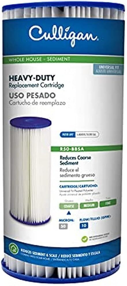 Culligan R50-BBSA Heavy Duty Whole House Water Filter Cartridge