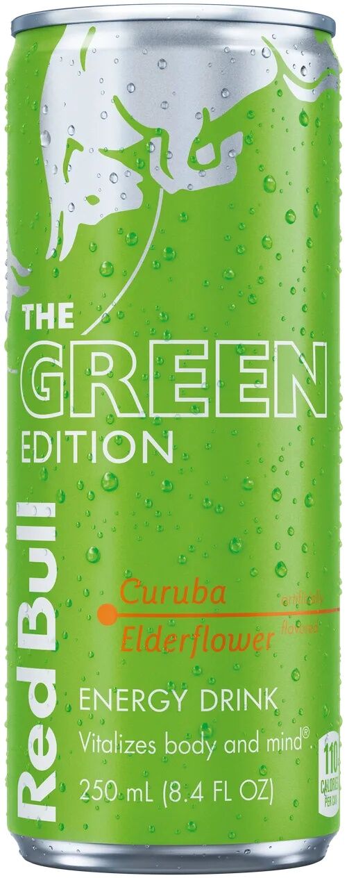 Red Bull The Green Edition Curuba And Elderflower Energy Drink, 12-Oz