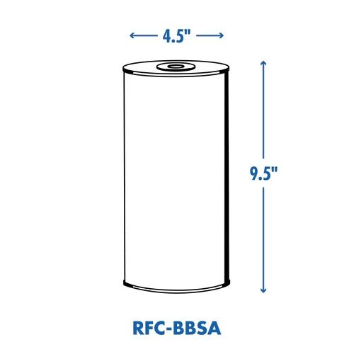 Culligan RFC-BBSA Heavy Duty Radial Flow Carbon Replacement Cartridge