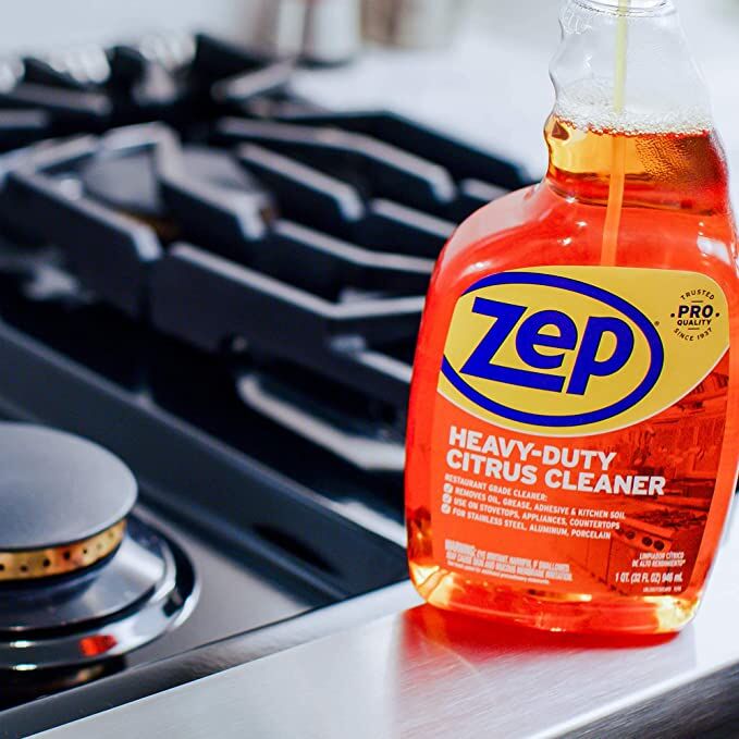 Zep Heavy-Duty Citrus Degreaser And Cleaner, 32-Oz