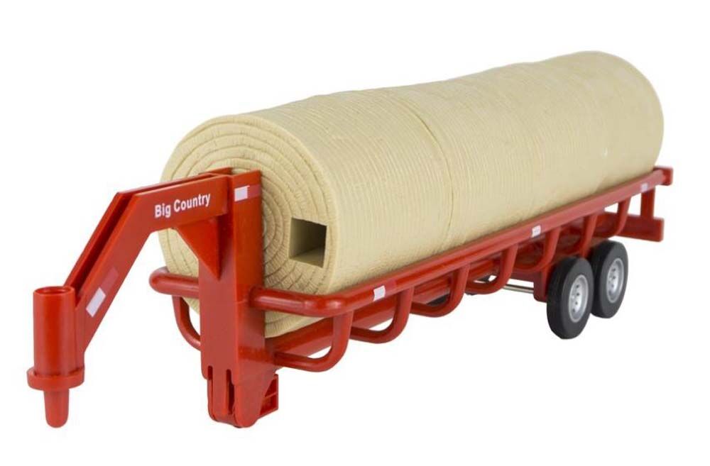 Big Country Farm Toys Hay Trailer - Red