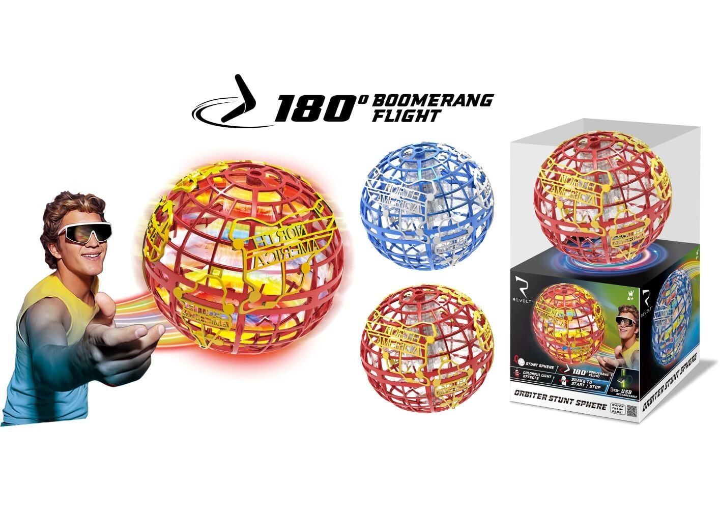 Revolt RC Orbiter Stunt Sphere Assortment