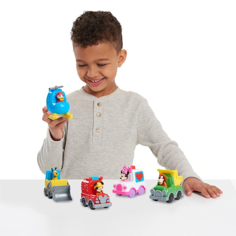 Disney Junior Mickey Mouse Let’s Work Single Vehicle Toy Assortment