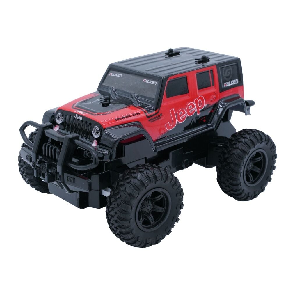 Hexxa 1:24 Scale Jeep Wrangler Rubicon PVC RC Toy Car