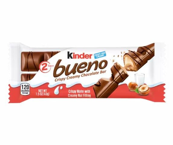 Kinder Bueno Chocolate Bar, 1.5-Oz