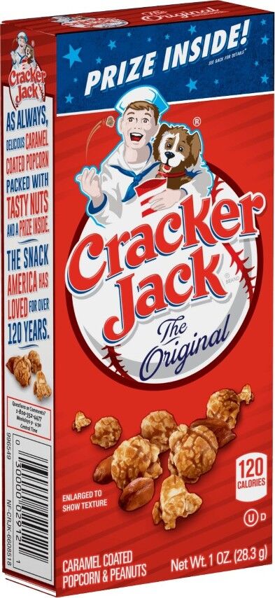 Cracker Jack The Original Caramel Coated Popcorn, 1-Oz
