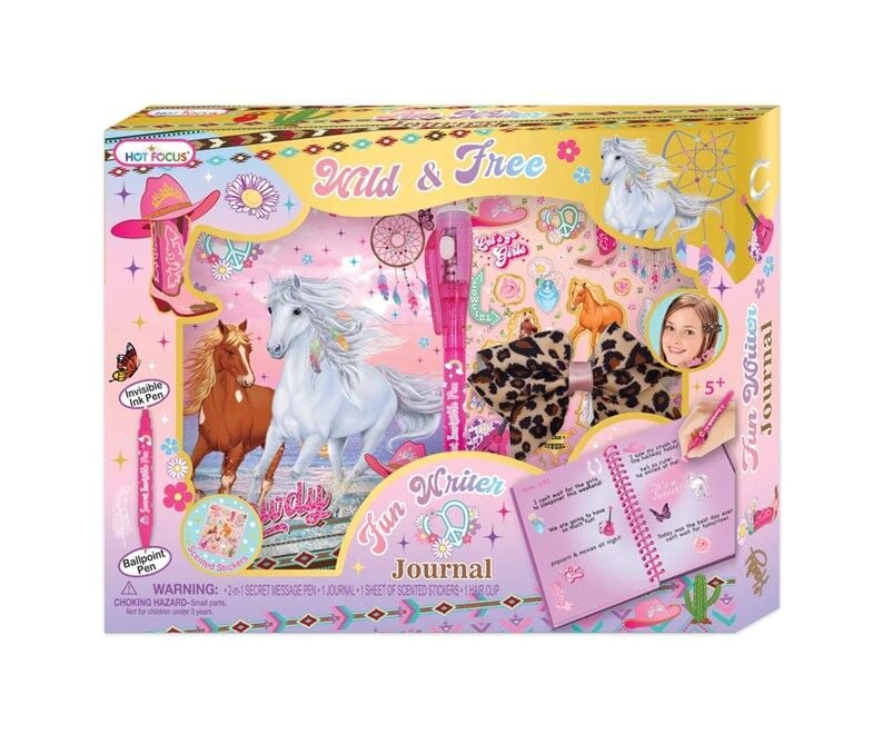 Hot Focus Wild & Free Fun Writer Journal