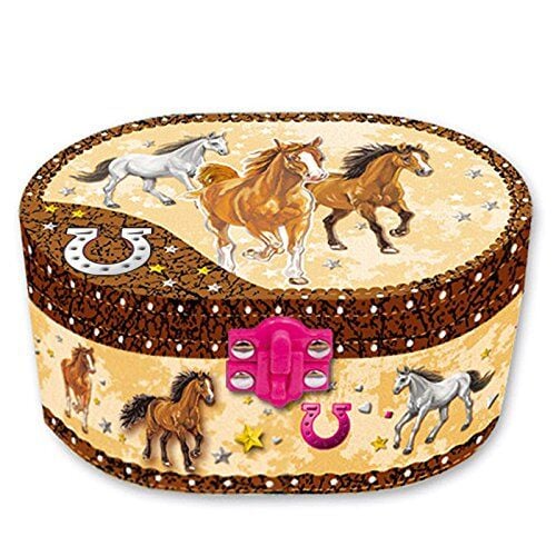 Hot Focus Horse Musical Jewelry Box