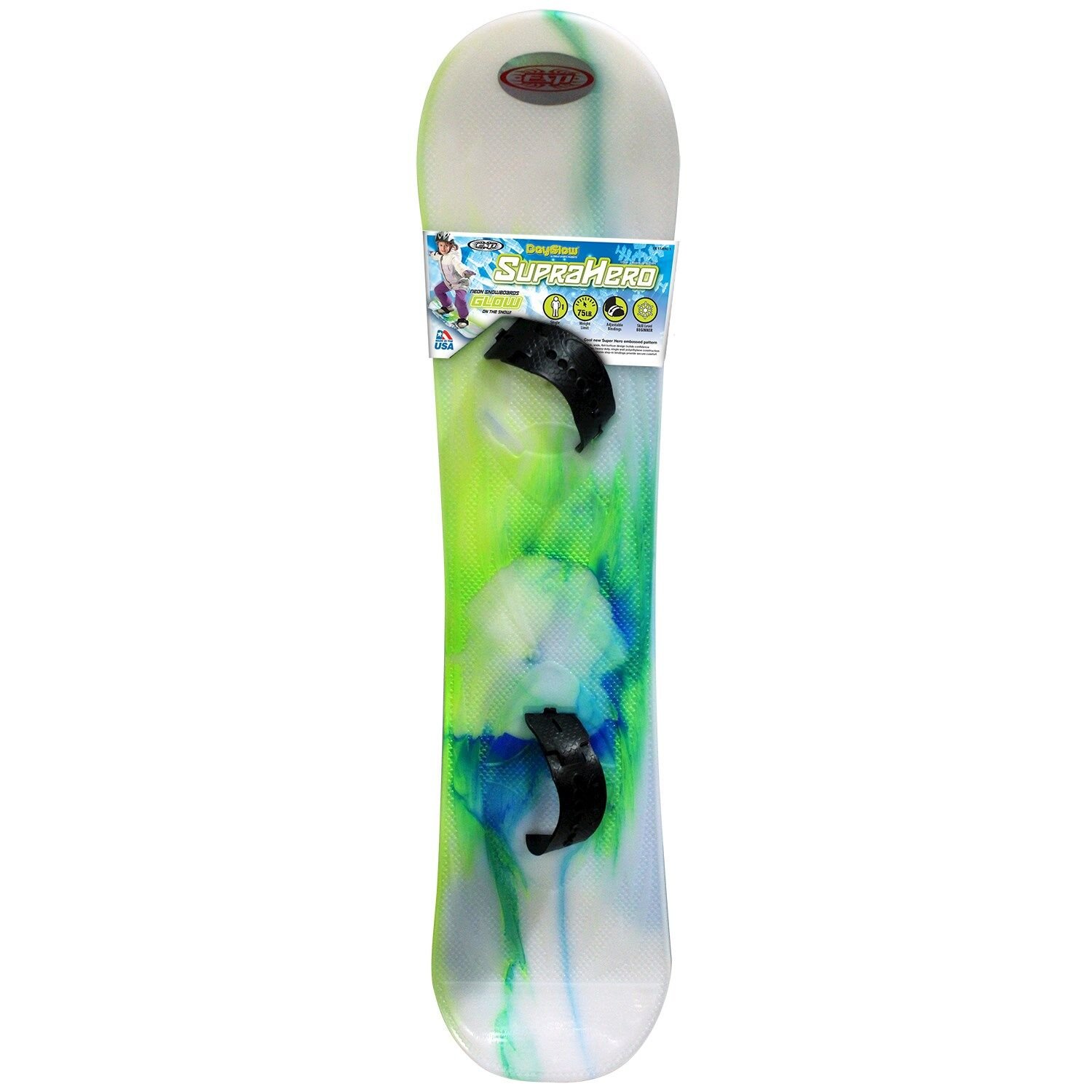 ESP Supra Hero 107 Kid's Tie Dye Snowboard, 42-In