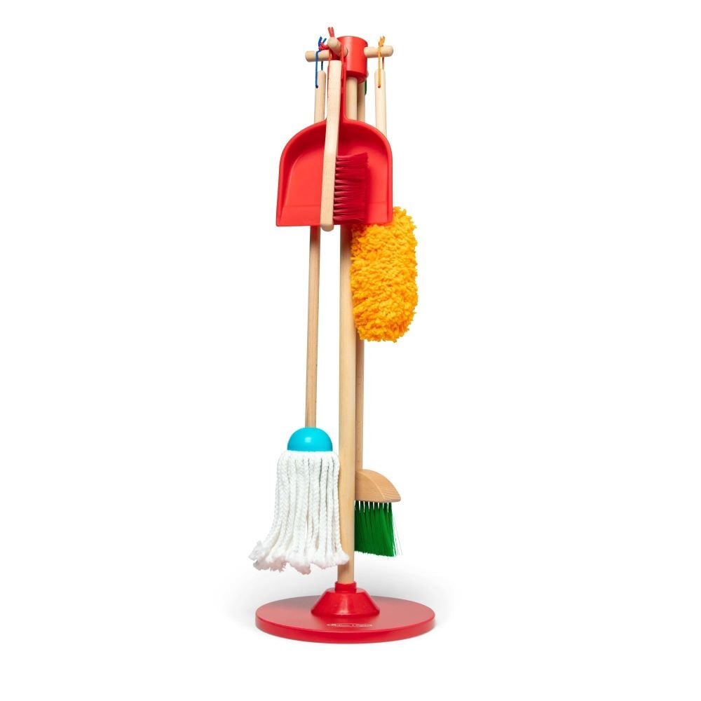 Melissa & Doug Dust! Sweep! Mop! Cleaning Play Set