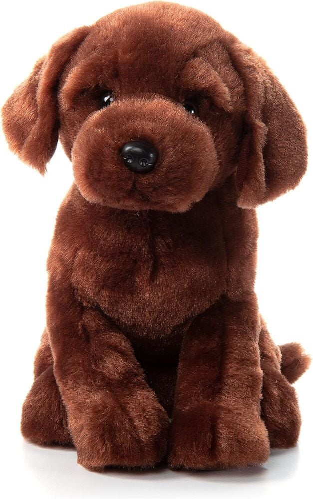 The Petting Zoo Chocolate Lab Dog Stuffed Animal, 12-In