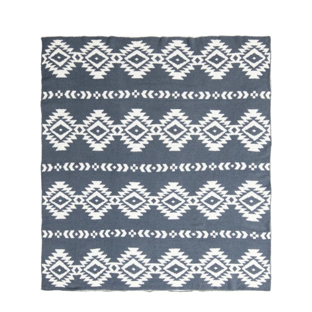 Carstens Inc. Stormy Southwest Stretchy Throw Blanket, 50-In x 60-In