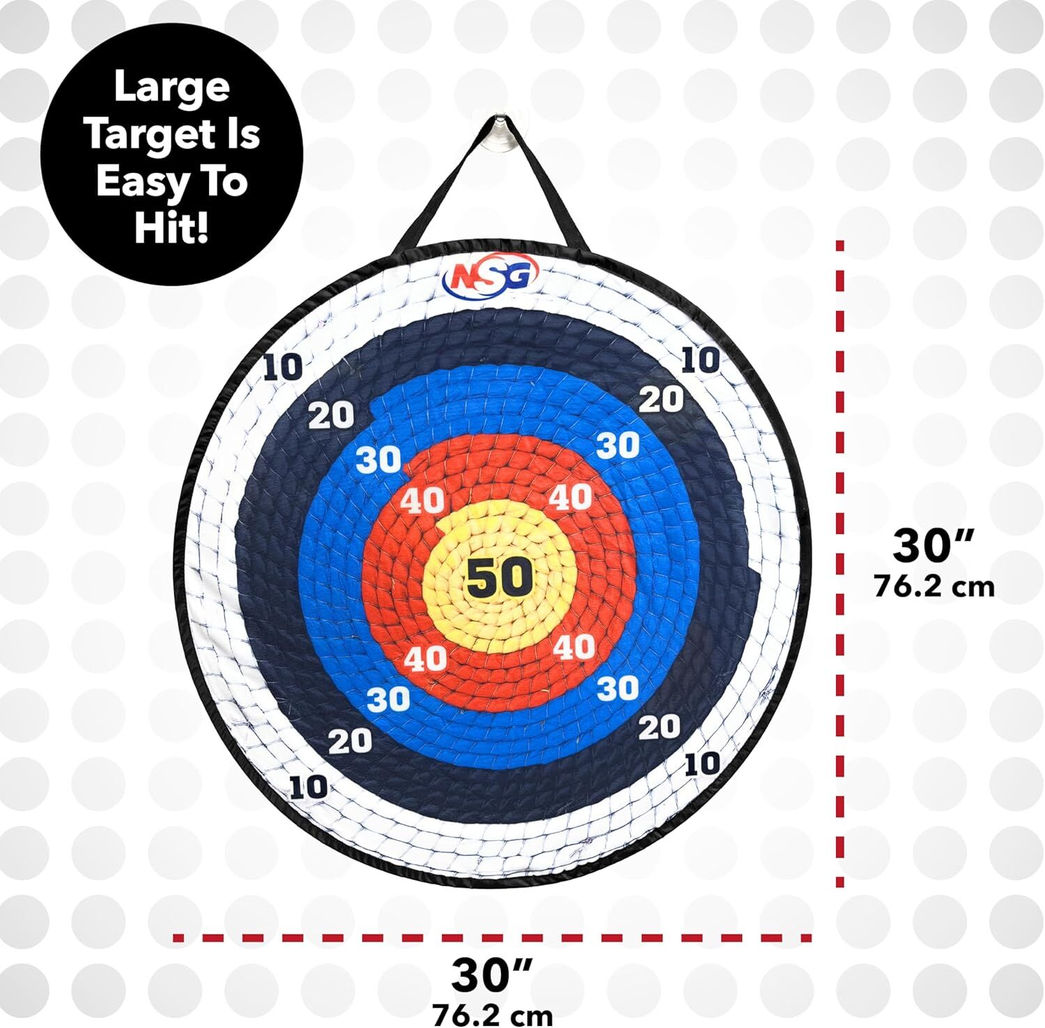 National Sporting Goods Kid's Giant Target Toss, 30-In